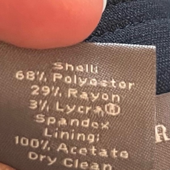 Ann Taylor Button Front Sailor Pencil Skirt Size 8 - Picture 8 of 8